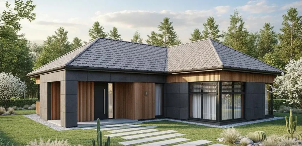 Проект Одноэтажный дом 16 на 20, 194 м2