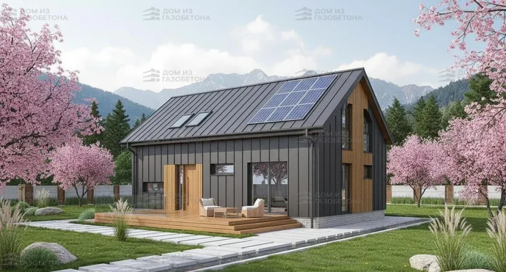 Проект Двухэтажный дом 14 на 9, 143 м2